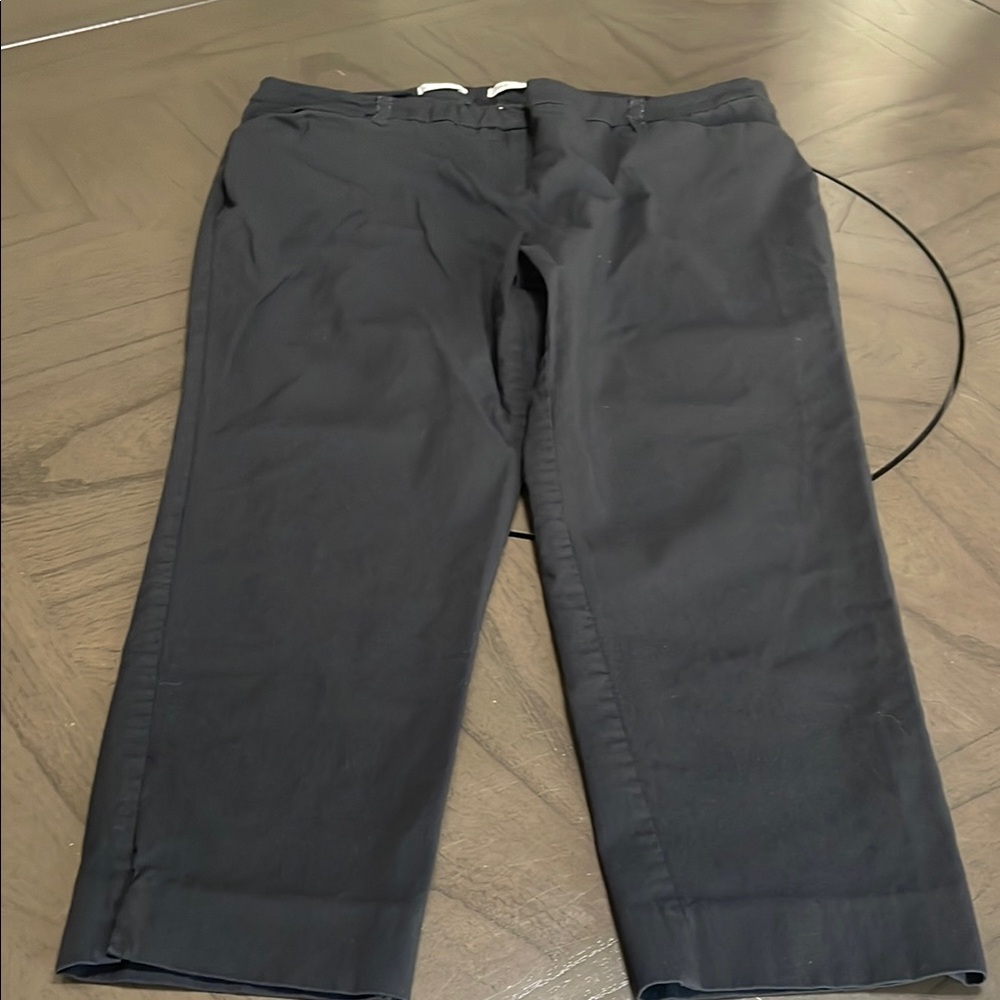 Van Heusen Black Chinos Classic
